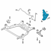 OEM Ford Police Responder Hybrid Knuckle Diagram - HP5Z-3K185-A