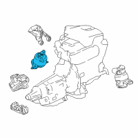 OEM 2018 GMC Savana 2500 Side Mount Diagram - 84118701