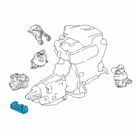 OEM GMC Savana 3500 Mount Diagram - 84221503