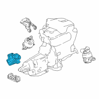 OEM 2017 GMC Savana 3500 Mount Bracket Diagram - 84255039