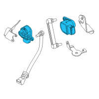 OEM 2006 BMW 330xi Level Sensor Diagram - 37-14-6-853-754