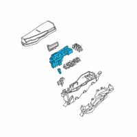 OEM 2021 Lexus ES300h Block Assembly, Fuse Diagram - 82610-33140