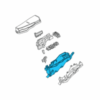 OEM 2021 Lexus ES350 Block Assembly, Engine Room Diagram - 82740-33080