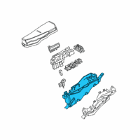 OEM 2020 Lexus ES350 Block Assembly, Engine Room Diagram - 82740-33080