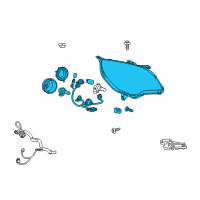 OEM Chevrolet Equinox Composite Assembly Diagram - 23308254