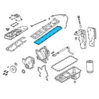 OEM 2013 Ram 3500 Gasket-Air Intake Heater Diagram - 5086829AA