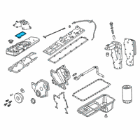 OEM 2021 Ram 2500 Gasket-Intake PLENUM Diagram - 68444746AA