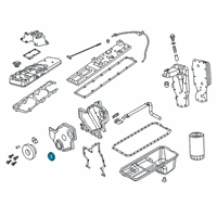 OEM Dodge Ram 2500 Seal-CRANKSHAFT Oil Diagram - 68426385AA