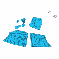OEM Hyundai Lamp Assembly-Rear Combination Inside, RH Diagram - 92404-B8500