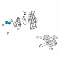 OEM Toyota GR Supra Inlet Tube Diagram - 16268-WAA02