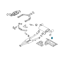 OEM 2009 Infiniti FX50 Mounting Assy-Exhaust Diagram - 20640-1CA0A