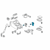 OEM 2002 Toyota Sequoia Seat Heat Switch Diagram - 84751-0C010