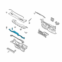 OEM 2017 Lincoln MKC Reinforce Panel Diagram - EJ7Z-78016B26-A