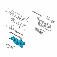 OEM 2017 Ford Focus Dash Panel Diagram - CP9Z-5801610-A