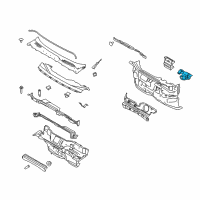 OEM 2017 Lincoln MKC Insulator Diagram - EJ7Z-78046A25-A