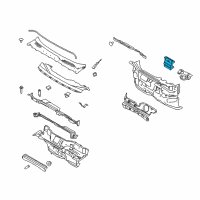 OEM 2017 Lincoln MKC Insulator Diagram - EJ7Z-78046A24-B