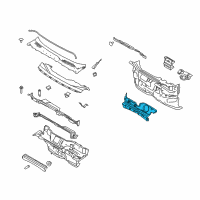 OEM 2015 Ford Focus Upper Insulator Diagram - AV6Z-9901588-A