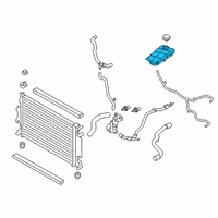 OEM Ford Transit Connect Reservoir Diagram - KV6Z-8A080-B