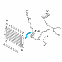 OEM 2022 Ford Transit Connect Upper Hose Diagram - KV6Z-8286-Q