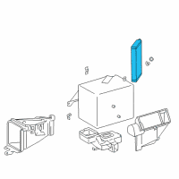 OEM 1999 Toyota Corolla Core Diagram - 87107-02060