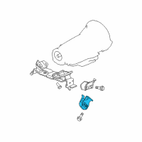 OEM 2006 Jeep Grand Cherokee Bracket-Engine Mounting Diagram - 52090300AF