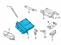 OEM 2020 Ford F-250 Super Duty ECM Diagram - LC3Z-12A650-KANP