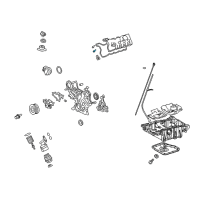 OEM Lexus IS F Filter, Oil Control Valve Diagram - 15678-46020