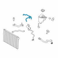 OEM 2013 BMW 550i Vent Pipe Diagram - 17-12-7-576-363