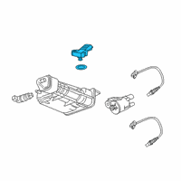 OEM 2022 Cadillac XT5 Manifold Absolute Pressure Sensor Sensor Diagram - 12711664