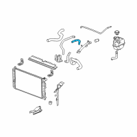 OEM 2007 Saturn Aura Outlet Hose Diagram - 15863393