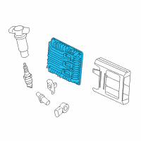 OEM 2018 Chevrolet Impala PCM Diagram - 12667002