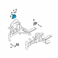 OEM 2022 Kia Soul Bracket Assembly-Engine Diagram - 21810K0150