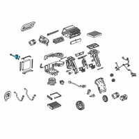 OEM 2016 Buick LaCrosse Expansion Valve Diagram - 13363526