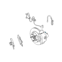 OEM Chrysler LHS BUSHING-Disc Brake CALIPER Diagram - 4383471