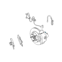 OEM 2003 Chrysler Concorde BUSHING-Disc Brake CALIPER Diagram - 4383471