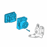 OEM 2018 GMC Canyon ABS Control Unit Diagram - 84644579