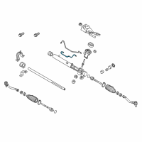 OEM 2017 Kia Sedona Tube Assembly-Feed LH Diagram - 57751A9000