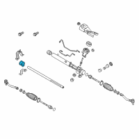 OEM 2015 Kia Sedona Rubber-Gear Box Mounting Diagram - 57792A9000