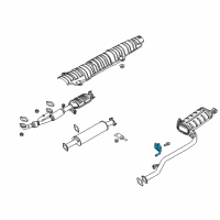 OEM 2009 Kia Amanti Support Assembly-Hanger Diagram - 287763F000