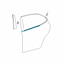 OEM 2018 Toyota Camry Belt Molding Diagram - 75730-33180