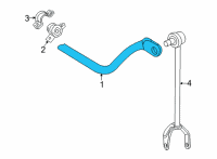 OEM Toyota Mirai Stabilizer Bar Diagram - 48812-62010