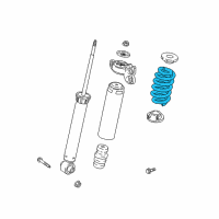 OEM 2017 Buick LaCrosse Coil Spring Diagram - 23507825