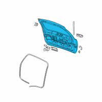 OEM 1999 Jeep Grand Cherokee LIFTGATE-LIFTGATE Diagram - 55256177AE