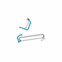 OEM Chrysler PT Cruiser Hose-Transmission Oil Inlet Diagram - 5096196AB