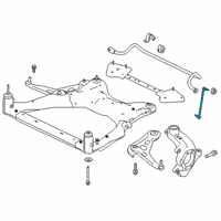 OEM Nissan Altima Rod Assembly-Connecting, STABILIZER Diagram - 54618-3JA0C