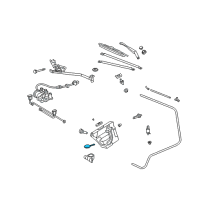 OEM 2004 Chrysler Crossfire Cap-Washer Reservoir Diagram - 5101233AA