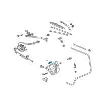 OEM 2008 Chrysler Crossfire Cap-Washer Reservoir Diagram - 5101302AA