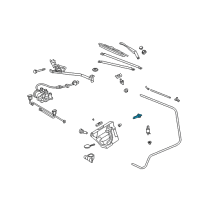 OEM Chrysler Sensor-Washer Fluid Level Diagram - 5099273AA