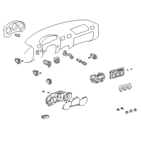 OEM 2003 Toyota MR2 Spyder Bulb Diagram - 84999-10320