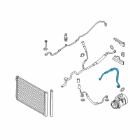 OEM BMW 750i Suction Pipe With Filler Neck Diagram - 64-53-9-201-934